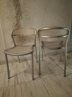 4 x Arper Pamplona, Huis en Inrichting, Stoelen, Ophalen, Wit, Kunststof, Vier