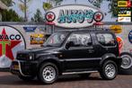 Suzuki Jimny 1.3 JLX 106.400 km +NAP NL-auto Youngtimer, Auto's, Keurmerk '100% Onderhouden', Gebruikt, 4 stoelen, Zwart