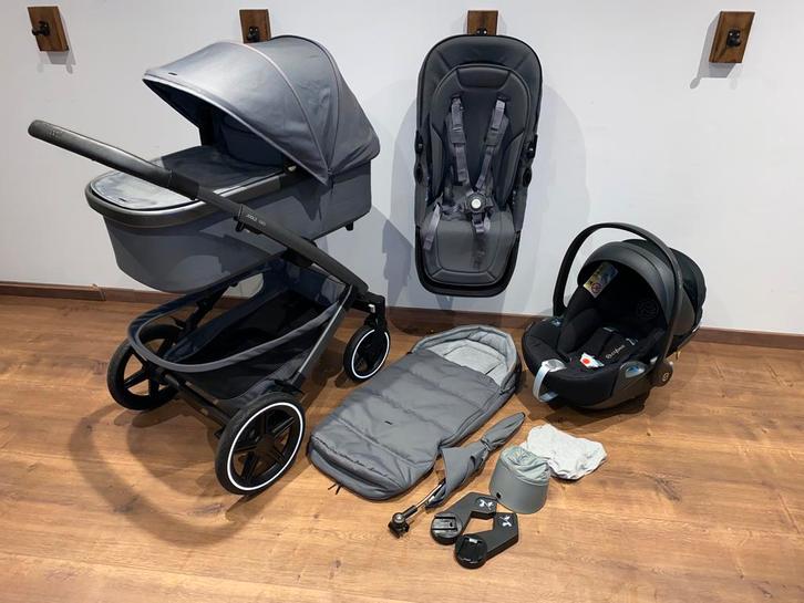 Joolz Geo3 Stone Grey Complete 3in1 Kinderwagen, Kinderen en Baby's, Kinderwagens en Combinaties, Zo goed als nieuw, Overige merken
