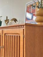 Vintage eiken dressoir deens design jaren 50/60/70 brutalist, Ophalen, Gebruikt, 150 tot 200 cm, Eikenhout