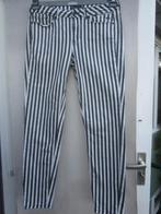Broek EXPRESSO mt  38  gestreept  donkergrijs/wit, Maat 38/40 (M), Overige kleuren, Nieuw, Lang