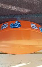 💐ORANJE DIENBLAD PARTY SHOT, Huis en Inrichting, Woonaccessoires | Dienbladen, Ophalen of Verzenden, Rond