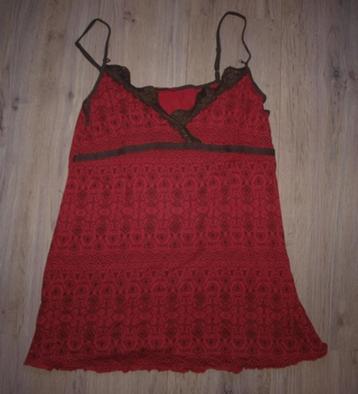 Rood met Bruin Zomertopje EDC by Esprit (XL)