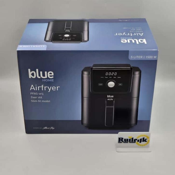 Blue Home Airfryer 5 Liter 1500W - Nieuw, Witgoed en Apparatuur, Ovens, Nieuw