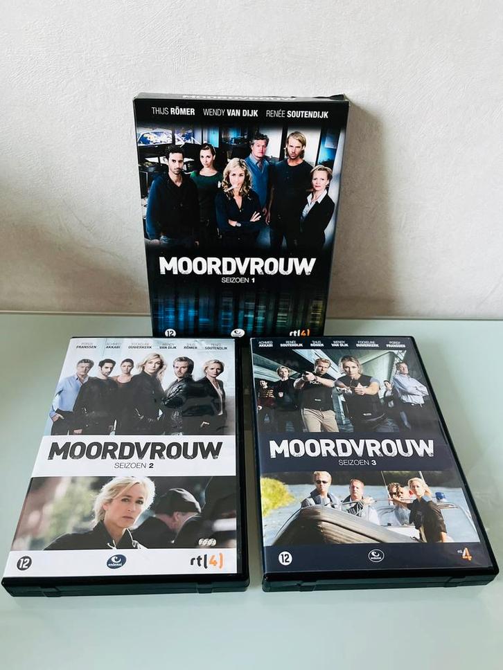 Moordvrouw: Seizoen 1 t/m 3 DVD Set, Cd's en Dvd's, Dvd's | Tv en Series, Zo goed als nieuw, Vanaf 12 jaar, Ophalen of Verzenden
