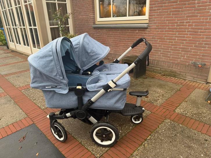 Bugaboo Donkey Twin, Kinderen en Baby's, Kinderwagens en Combinaties, Zo goed als nieuw, Bugaboo, Ophalen