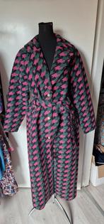 Dames trenchcoat nikkie maat 40, Kleding | Dames, Ophalen of Verzenden, Zo goed als nieuw, Maat 38/40 (M), Zwart