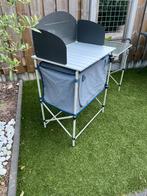Camping kast voor een kookstel incl. tas, Caravans en Kamperen, Ophalen, Gebruikt