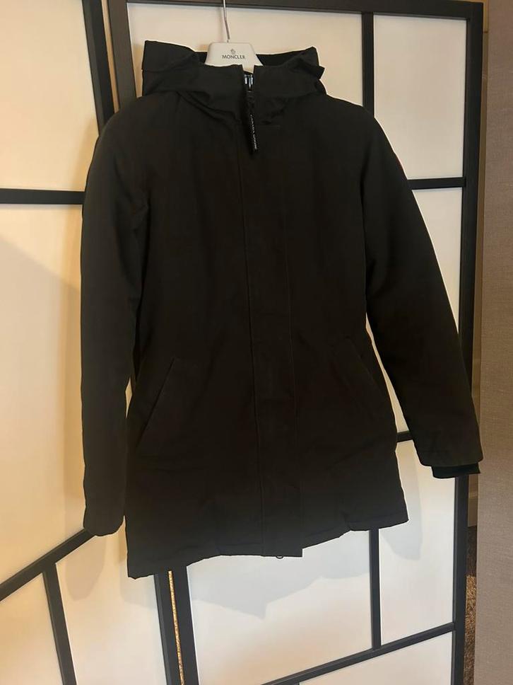 Canada Goose Victoria Parka Zwart Dames M – Topstaat, Kleding | Dames, Jassen | Winter, Zo goed als nieuw, Zwart, Ophalen