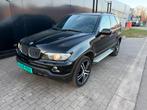 Bmw X5 3.0d Zwart 2004 Facelift, Auto's, Automaat, Zwart, Leder, Diesel