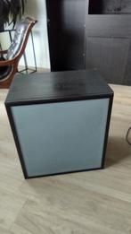 Ikea Besta Kast - Zwartbruin, Huis en Inrichting, Kasten | Wandmeubels, Ophalen, Gebruikt, Glas, Minder dan 150 cm