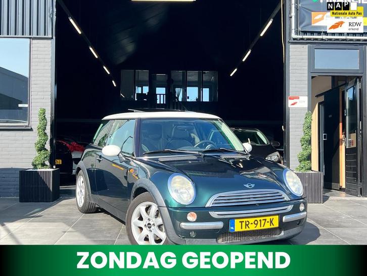 Mini Mini 1.6 Cooper Pepper|Panoramadak|Leer|Airco|APK, Auto's, Mini, Bedrijf, Te koop, Cooper, ABS, Airbags, Airconditioning