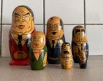 6 delige matroesjka set Baboesjka Russische presidenten, Verzamelen, Poppetjes en Figuurtjes, Ophalen of Verzenden