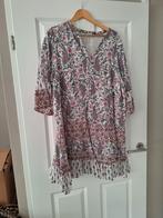 Leuke tuniek met bloemenprint maat 50, Ophalen, Zo goed als nieuw, Blouse of Tuniek