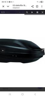 Dakkoffer Mercedes a klasse - Zo goed als nieuw!, Auto diversen, Dakkoffers, Ophalen of Verzenden, Zo goed als nieuw