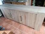 Hardhouten dressoir, Ophalen, Zo goed als nieuw, 25 tot 50 cm, 200 cm of meer