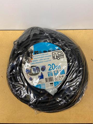 20-mtr stroomkabel met haakse CEE. Nieuw beschikbaar voor biedingen