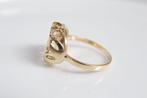 14 Karaat Gouden JFK Muntring, Sieraden, Tassen en Uiterlijk, Ophalen of Verzenden, Zo goed als nieuw, 17 tot 18, Dame