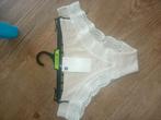 Nieuw beigw brazilian hema slip string met kant maat S, Ophalen of Verzenden, Slip