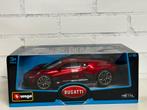 BBURAGO BURAGO 1:18 BUGATTI DIVO ROOD NIEUW IN DOOS, Ophalen of Verzenden, Nieuw, Auto, Bburago