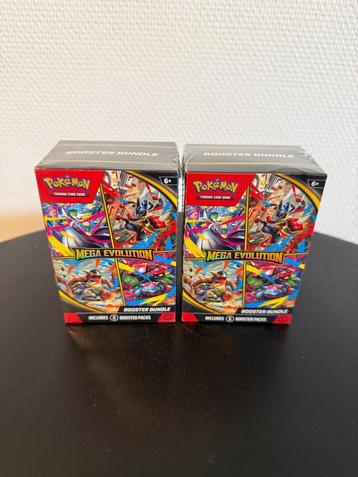 Pokemon Mega Evolution Booster Bundle bb SEALED! beschikbaar voor biedingen