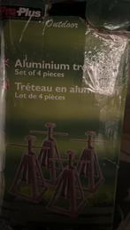 Caravan aluminium stabilisator bokjes., Ophalen, Zo goed als nieuw