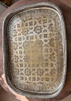 Marokkaans Verzilverd Dienblad, Ophalen of Verzenden