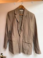 Bruine taupe sissy-boy blazer jasje colbert xl, Ophalen of Verzenden, Zo goed als nieuw, Maat 46/48 (XL) of groter, Bruin