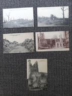 5 kaarten met als thema eerste Wereldoorlog Grande Guerre, Verzenden, 1920 tot 1940, Gelopen, Politiek en Historie