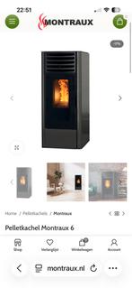 Pelletkachel Montraux 6 nieuw, Huis en Inrichting, Kachels, Ophalen, Zo goed als nieuw, Overige brandstoffen, Pelletkachel