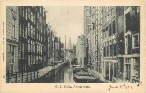 (301-448-025) Amsterdam OZ Kolk, Verzamelen, Ansichtkaarten | Nederland, Noord-Holland, Verzenden