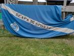 Fleecedeken scapa, blauw 195, ook in rood 185, Ophalen, Zo goed als nieuw, Deken