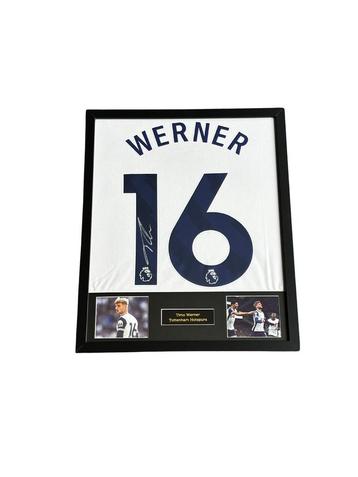 Timo Werner gesigneerd Tottenham Hotspur thuisshirt beschikbaar voor biedingen