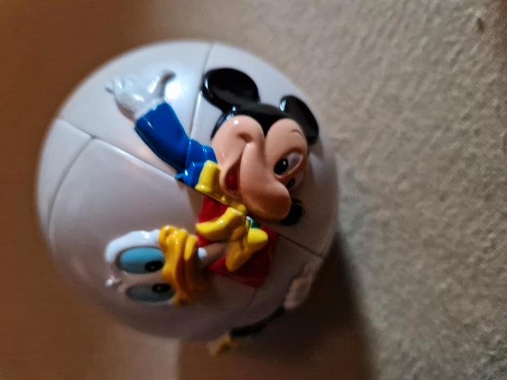 1993 mickey's challenge 3D puzzel puzzle ball bal 3-d rubiks, Verzamelen, Disney, Zo goed als nieuw, Mickey Mouse, Ophalen of Verzenden