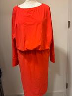 LaDress Jurk Travelstof Koraal XXS/XS ZGAN, Oranje, Ophalen of Verzenden, Zo goed als nieuw, Maat 34 (XS) of kleiner