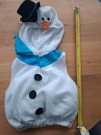 Verkleedpakje sneeuwpop, Kinderen en Baby's, Carnavalskleding en Verkleedspullen, Ophalen of Verzenden, Zo goed als nieuw, Jongen of Meisje