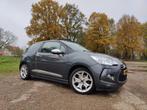 Citroën DS3 Cabrio 1.6 Donkergrijs - NIEUWE APK & AIRBAGS, Voorwielaandrijving, 1131 kg, Zwart, Leder