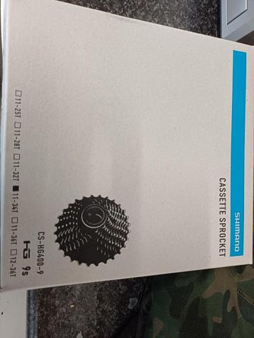 Shimano Cassette HG 9 Speed 11-34 - Nieuw! beschikbaar voor biedingen