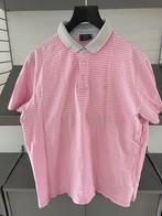 Polo McGregor - maat L -kleur roze/witte streep/grijze boord, Ophalen of Verzenden, Gedragen, Maat 52/54 (L), Roze