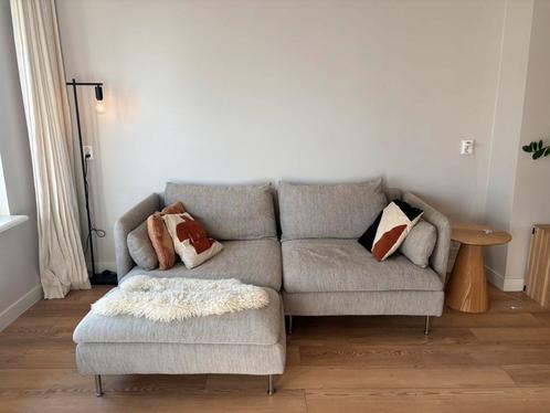 Soderhamn bank met chaise longue, Huis en Inrichting, Banken | Sofa's en Chaises Longues, Zo goed als nieuw, Tweepersoons, 150 tot 200 cm