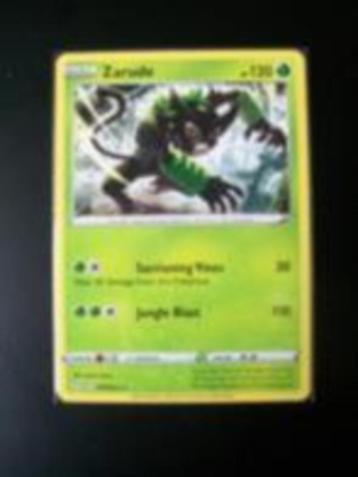 9824. Nieuwe Pokemon Kaart ZARUDE hp 120 (016/072) beschikbaar voor biedingen
