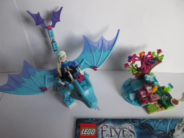 41172, Elves, De Waterdraak., Kinderen en Baby's, Speelgoed | Duplo en Lego, Ophalen of Verzenden, Zo goed als nieuw, Complete set
