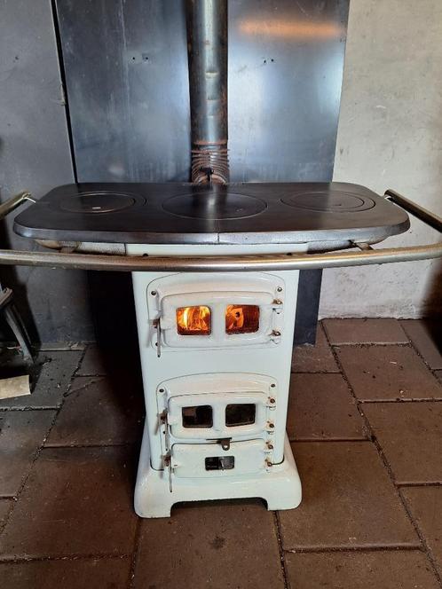 Supermooie Etna kookkachel houtkachel, Huis en Inrichting, Kachels, Gebruikt, Vrijstaand, Houtkachel, Hout, Ophalen