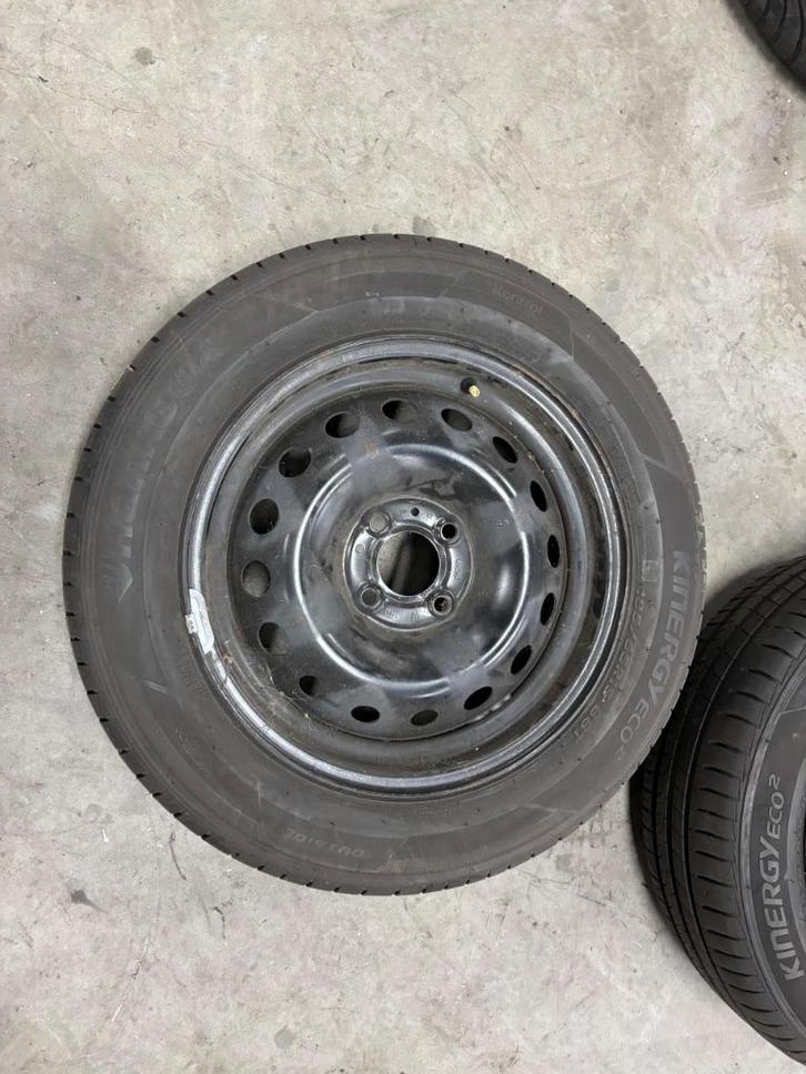 Wielenset Renault Zoe met Hankook banden 185/65R15, Auto-onderdelen, Banden en Velgen, Banden en Velgen, Zomerbanden, 15 inch