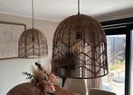 Rotan Hanglampen [Feronia Kwantum 2 stuks], Ophalen, Gebruikt, Bruin, 25 tot 50 cm