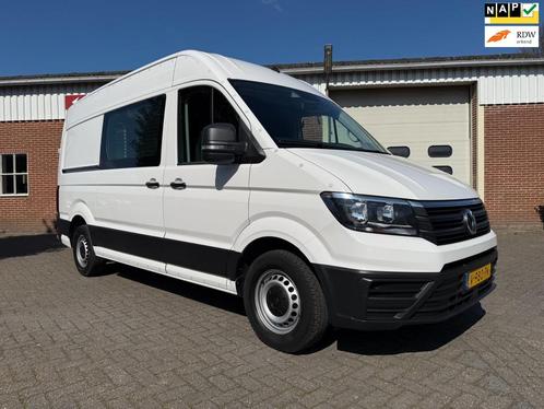 Volkswagen Crafter 35 2.0 TDI L3H3 servicebus 230v omvormer, Auto's, Bestelauto's, Bedrijf, Te koop, ABS, Achteruitrijcamera, Airbags