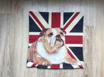 honden  kussen overtrek Engelse vlag doorsnede 43 cm, Verzenden, Nieuw, Vierkant
