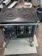 Oud fornuisje met emaile decoratie, Antiek en Kunst, Ophalen