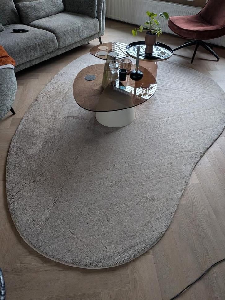 Groot vloerkleed Sicilië Karwei - Organisch, Huis en Inrichting, Stoffering | Tapijten en Kleden, Gebruikt, 200 cm of meer, 200 cm of meer