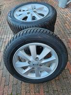 Set winterbanden Kia Picanto II maat 165/65-14, Auto-onderdelen, Banden en Velgen, Ophalen, 14 inch, Gebruikt, Winterbanden